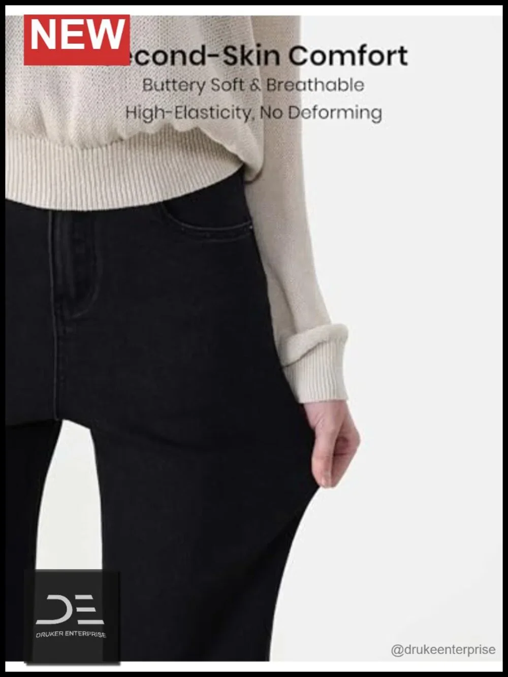 Tall Women Stretch Flare Jeans 32 34 36 Inseam High Waist
